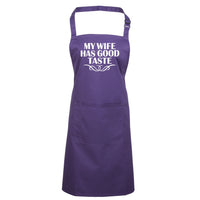 My wife has good taste. Apron