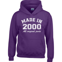 Personalised Year Made In Hoodie
