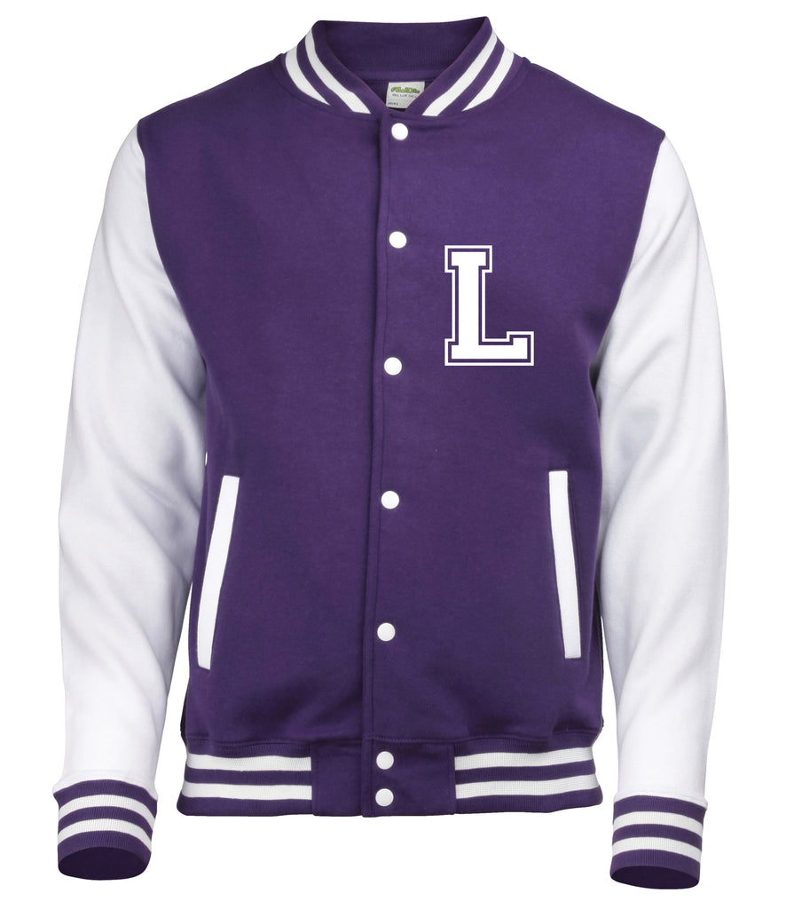 Personalised Children's Varsity Jacket With Initial and Name