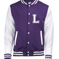 Personalised Children's Varsity Jacket With Initial and Name