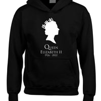 Sweat à capuche Souvenir de la reine Elizabeth II 1926-2022