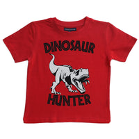 T-shirt enfant chasseur de dinosaures
