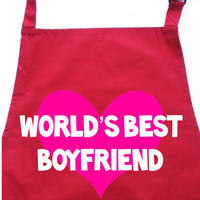 World's best boyfriend Apron