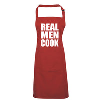 Tablier de cuisine de vrais hommes 