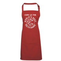 Tablier personnalisé World's Best Pizza Maker 