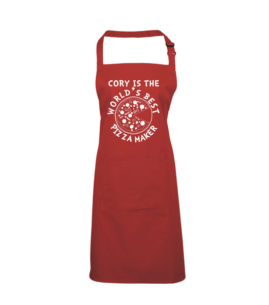 Personalised World's Best Pizza Maker Apron