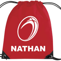 Sac à Cordon Ballon de Rugby Personnalisé
