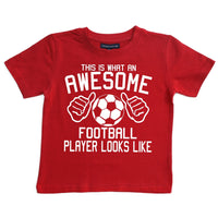 Voici à quoi ressemble un super joueur de football T-shirt enfant 