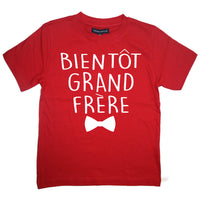 T-shirt enfant Bientôt Grand Frère