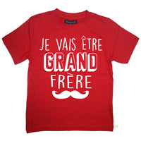 T-shirt enfant Je Vais Être Grand Frère