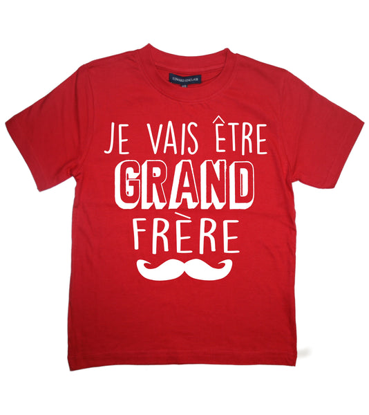 T-shirt enfant Je Vais Être Grand Frère