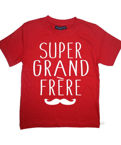 T-shirt enfant Super Grand Frère