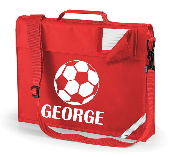 Cartable de football personnalisé avec sangles 