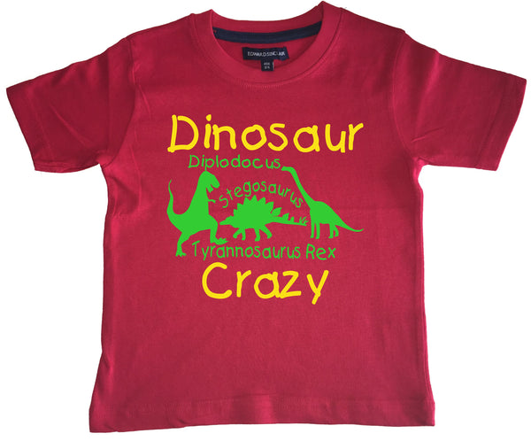 Dinosaur Crazy Children's T-shirt