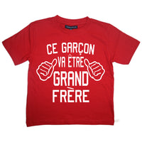 T-shirt enfant Ce Garcon va être Grand Frère