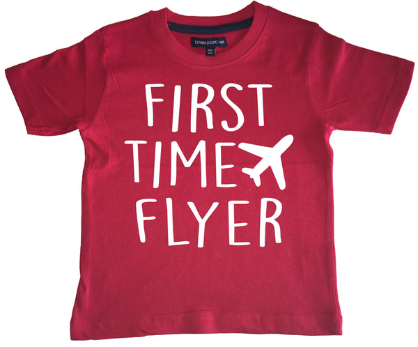First Time Flyer Children's T-Shirt