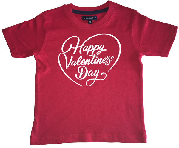 T-shirt enfant Joyeuse Saint Valentin