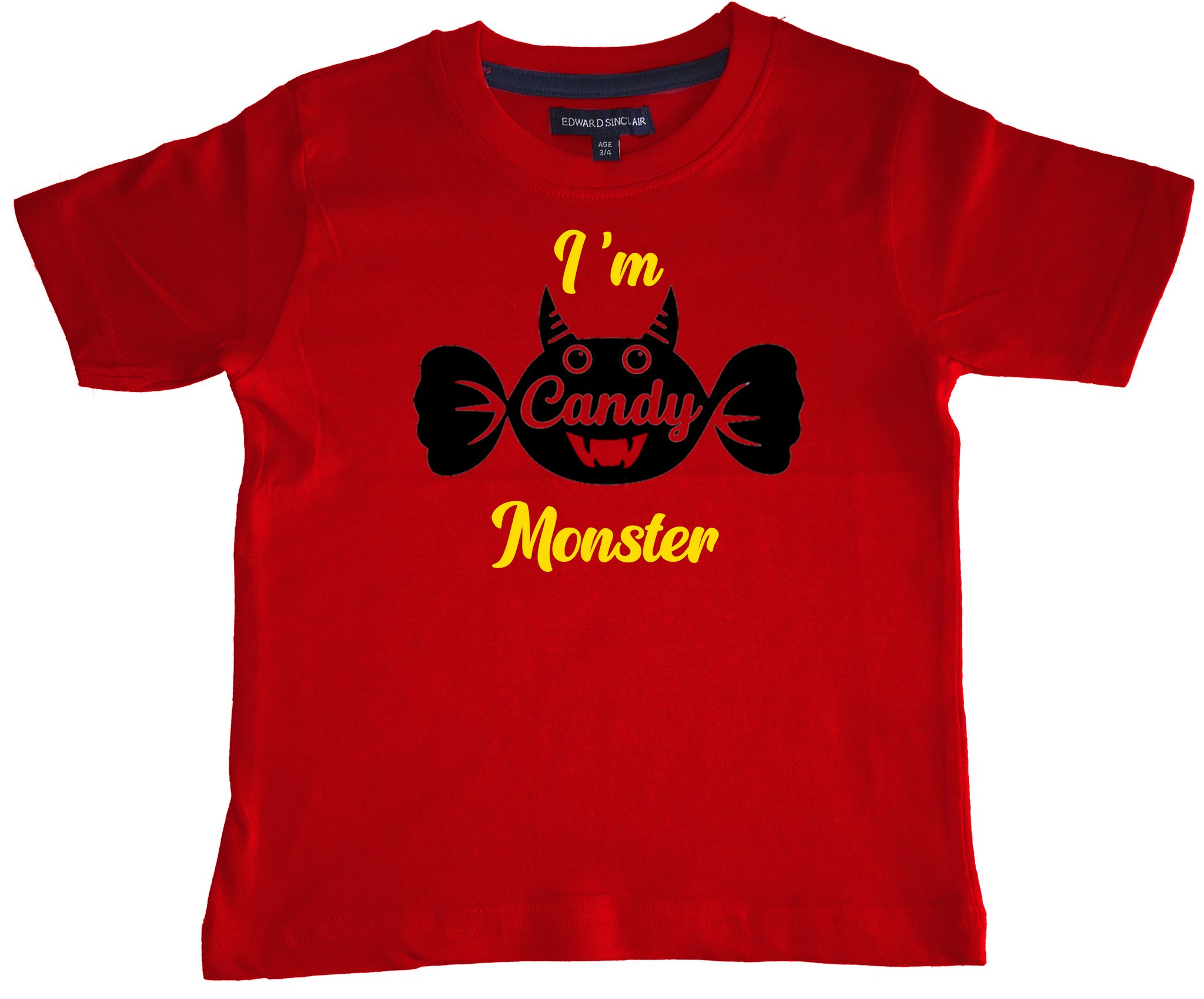 Je suis un t-shirt d'Halloween Candy Monster Kids. 