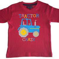Tracteur fou (D5) T-shirt enfant 