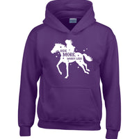 Ride More Worry Less Horsey Hoodie