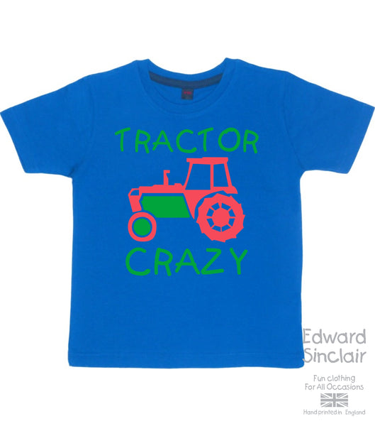T-shirt Enfant Tracteur Fou 