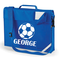 Personalised Football Bookbag with Straps