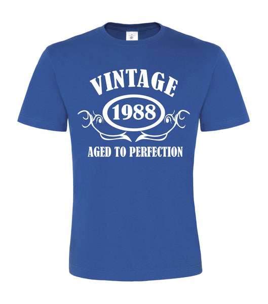 Personalised Year Vintage Unisex T-shirt