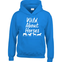 Sweat à capuche Wild About Horses 