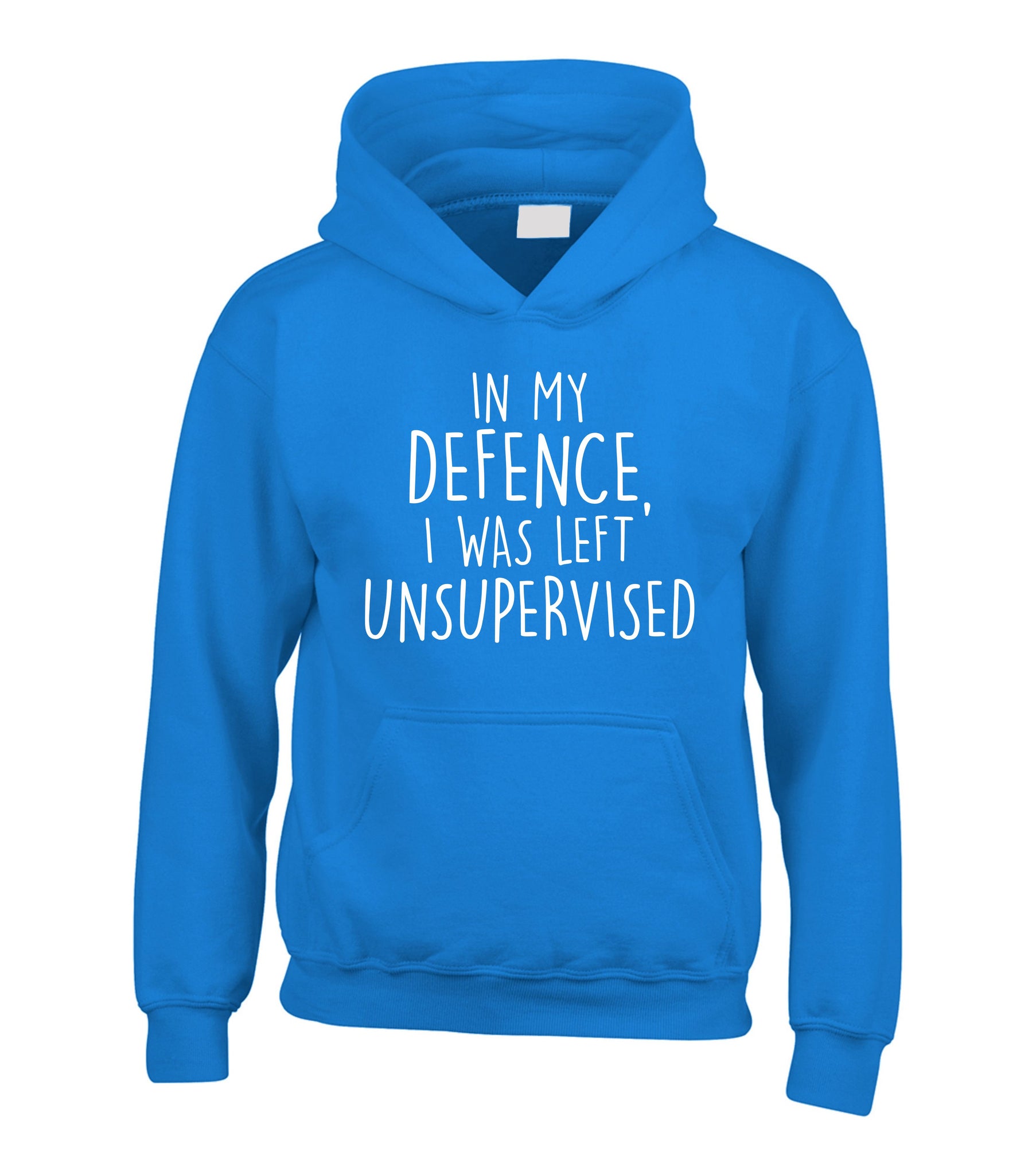 in My Defence, I was Left Unsupervised Hoodie