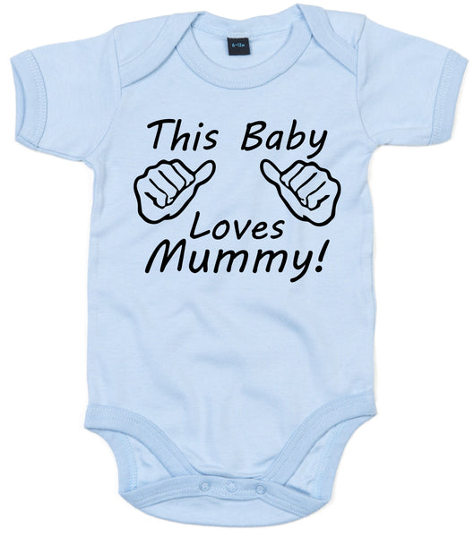 Ce body pour bébé Baby Love Momie 