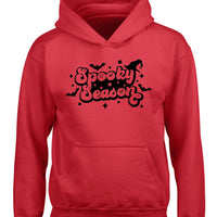 Spooky Season Hoodie with White / black Print