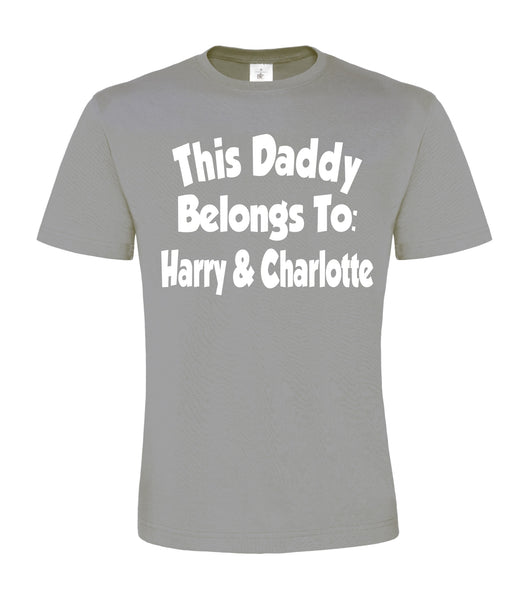 Ce papa appartient à ... D2 T-shirt unisexe