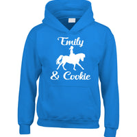 Edward Sinclair Personalised Horse and Rider (Design 2) Horse Riding Hoodie
