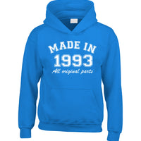 Personalised Year Made In Hoodie