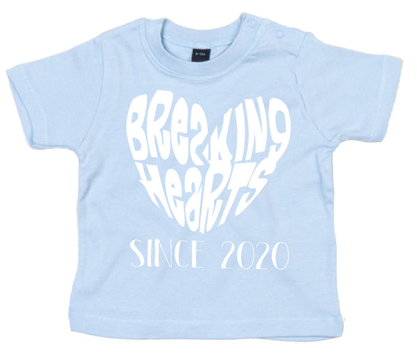 T-shirt enfant Breaking Hearts personnalisé avec année 