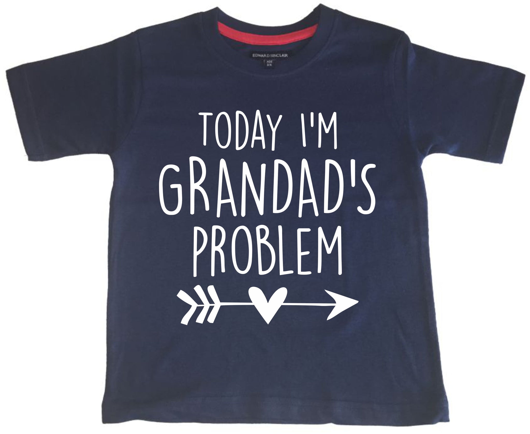 Today i'm Grandad's problem. Children's T-shirt