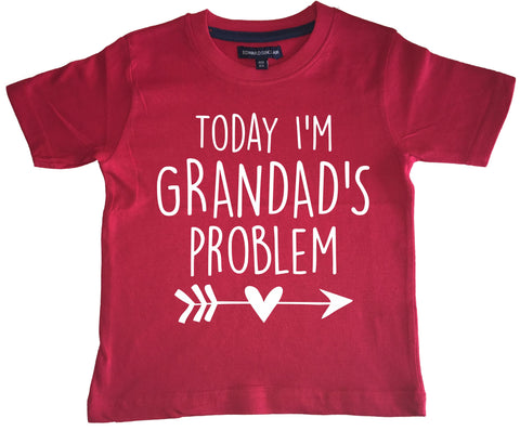 Today i'm Grandad's problem. Children's T-shirt