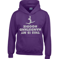 Ceci est mon sweat à capuche à capuche avec imprimé à paillettes argentées 