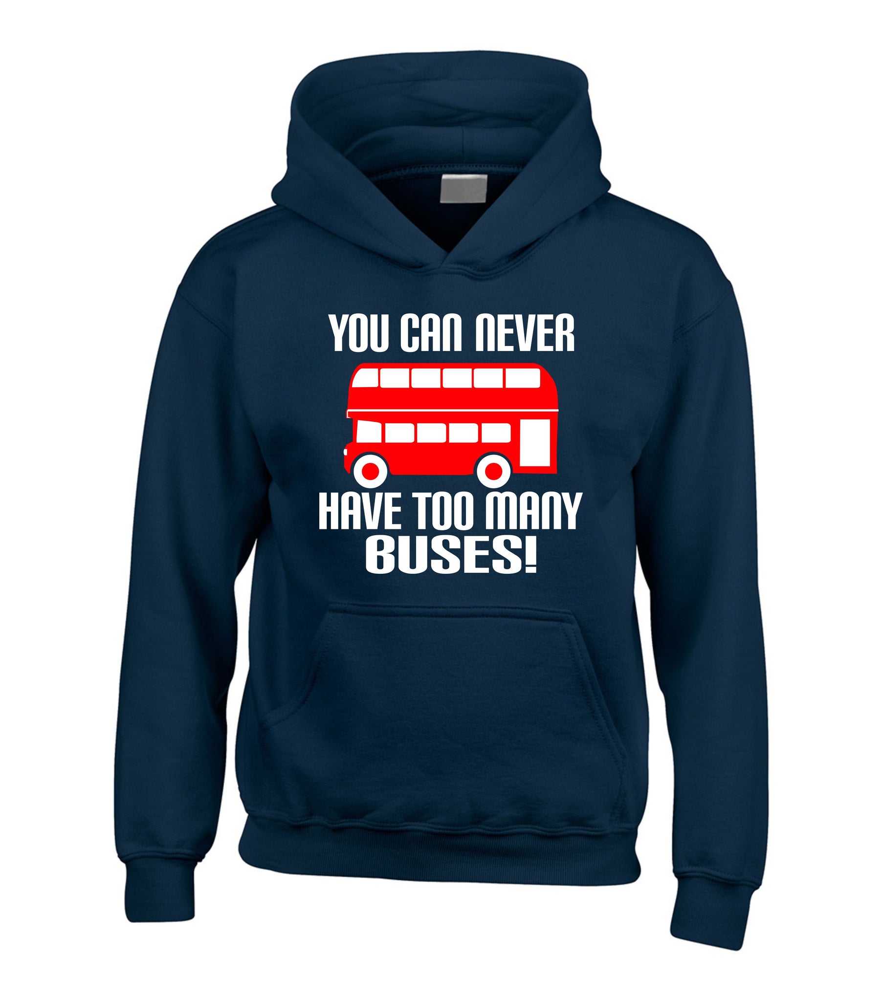 You Can Never Have Too Many Buses! Children's Hoodie