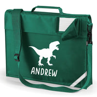 Sac de livre T Rex personnalisé avec sangle 