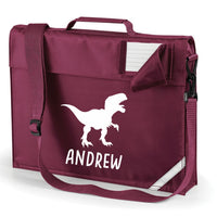 Sac de livre T Rex personnalisé avec sangle 