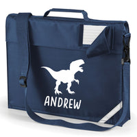 Sac de livre T Rex personnalisé avec sangle 