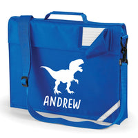 Sac de livre T Rex personnalisé avec sangle 