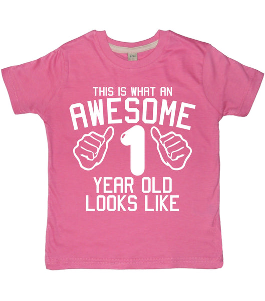 Voici à quoi ressemble un enfant de 1 an T-shirt enfant 