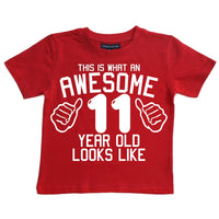 This is What An Awesome 11 Year Old Looks Like Children's T-Shirt