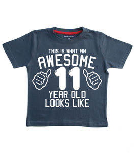 This is What An Awesome 11 Year Old Looks Like Children's T-Shirt