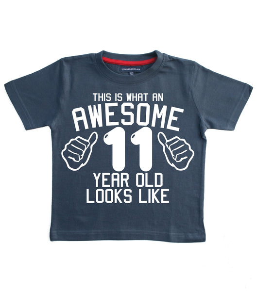 This is What An Awesome 11 Year Old Looks Like Children's T-Shirt