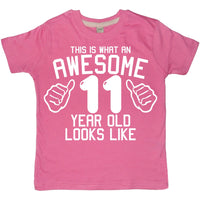 This is What An Awesome 11 Year Old Looks Like Children's T-Shirt