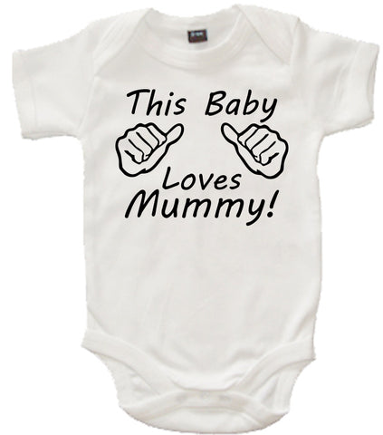 Ce body pour bébé Baby Love Momie 