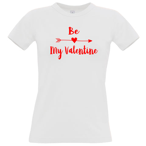 T-shirt Femme Saint Valentin Be My Valentine